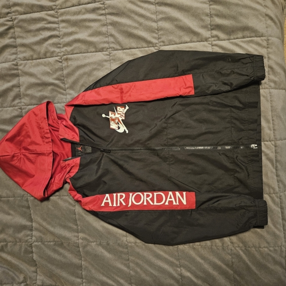 Air Jordan Black and Red Jacket
